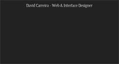Desktop Screenshot of davidcarreira.com