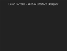 Tablet Screenshot of davidcarreira.com